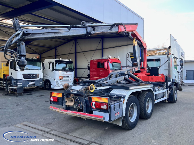DAF CF 85.410 6x4 Steel springs, Palfinger PK 16001, Palift - Abrollkipper, Autokran: das Bild 2 DAF CF 85.410 6x4 Steel springs, Palfinger PK 16001, Palift - Abrollkipper, Autokran: das Bild 2