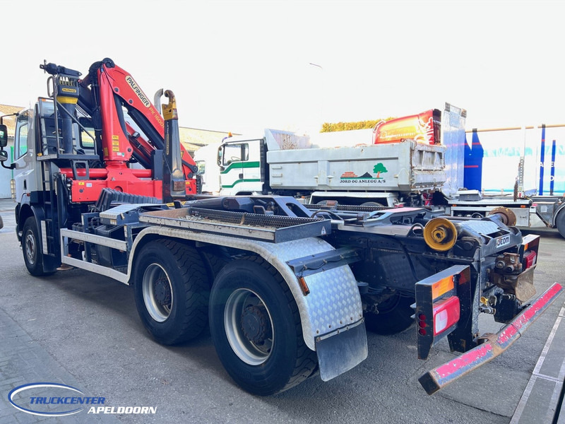 DAF CF 85.410 6x4 Steel springs, Palfinger PK 16001, Palift - Abrollkipper, Autokran: das Bild 4 DAF CF 85.410 6x4 Steel springs, Palfinger PK 16001, Palift - Abrollkipper, Autokran: das Bild 4