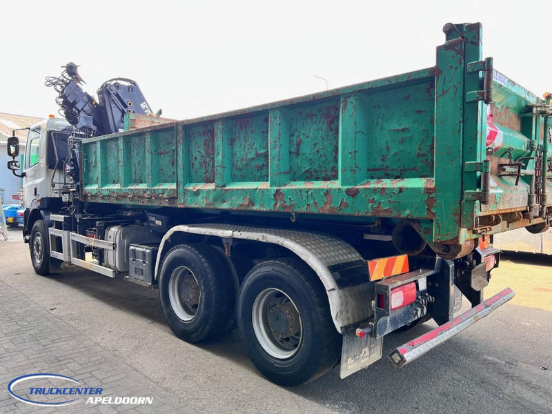 DAF CF 85.410 ATE, Hiab 166-3, 6x4 Big axle, Steel spring - Abrollkipper, Autokran: das Bild 4 DAF CF 85.410 ATE, Hiab 166-3, 6x4 Big axle, Steel spring - Abrollkipper, Autokran: das Bild 4