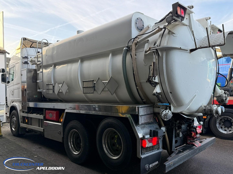 Scania G480 ADR, Roestvrijstaal, 3 Compartimenten, Interconsult - Saug-/ Spülfahrzeug: das Bild 4 Scania G480 ADR, Roestvrijstaal, 3 Compartimenten, Interconsult - Saug-/ Spülfahrzeug: das Bild 4