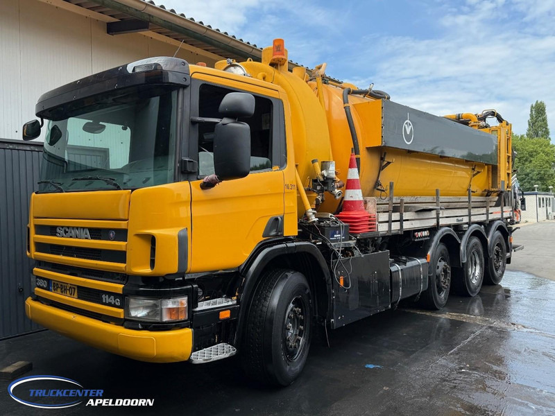 Scania P114GB8X2/4 NA 340 Tussenbak ontbreekt - Saug-/ Spülfahrzeug: das Bild 1 Scania P114GB8X2/4 NA 340 Tussenbak ontbreekt - Saug-/ Spülfahrzeug: das Bild 1