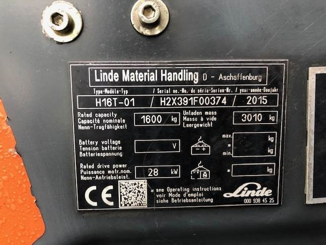 Linde H16T-01 - Treibgasstapler: das Bild 3 Linde H16T-01 - Treibgasstapler: das Bild 3