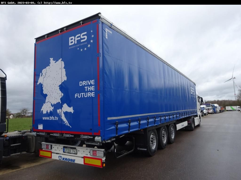 Krone Sattelauflieger SDP 27 eLB50-CS XL Getränke, Cod Krone Sattelauflieger SDP 27 eLB50-CS XL Getränke, Cod - Planenauflieger: das Bild 2 Krone Sattelauflieger SDP 27 eLB50-CS XL Getränke, Cod Krone Sattelauflieger SDP 27 eLB50-CS XL Getränke, Cod - Planenauflieger: das Bild 2