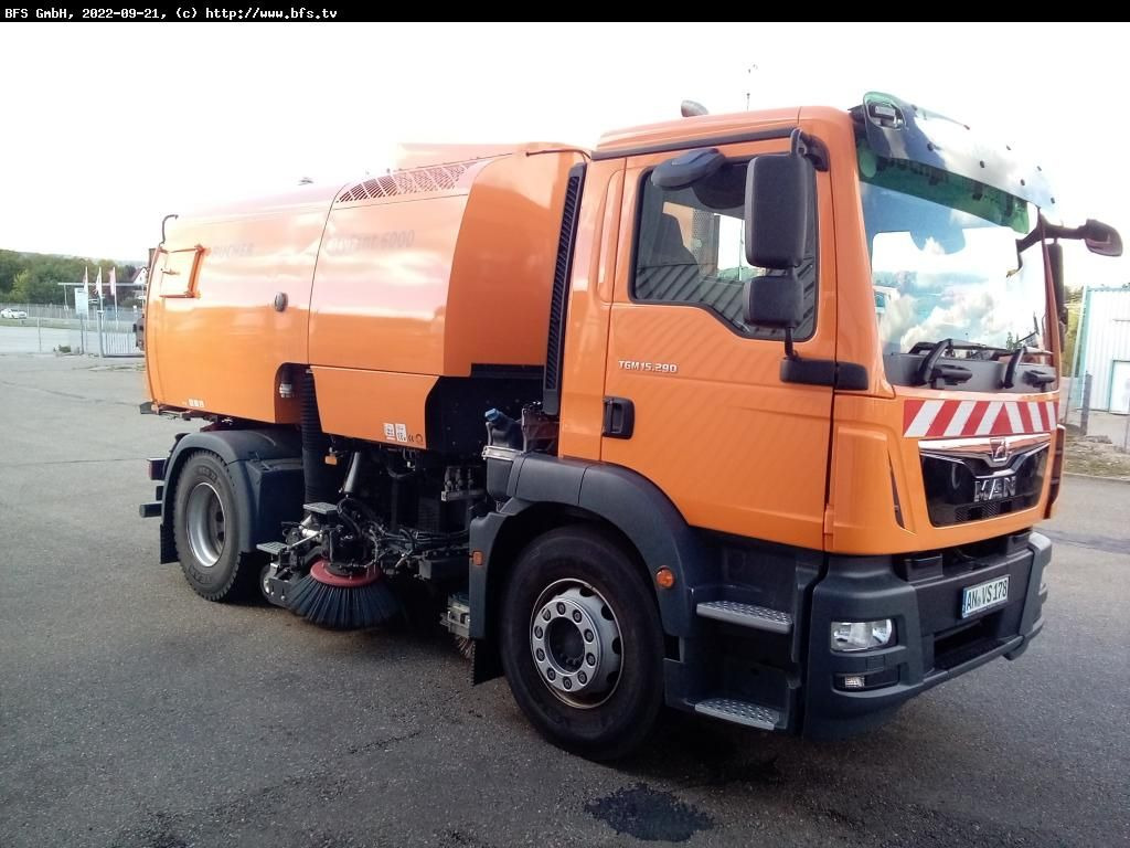 MAN TGM 15.290 4x2 BL CityFant 6000 SH Doppelseitige - Kehrmaschine: das Bild 2 MAN TGM 15.290 4x2 BL CityFant 6000 SH Doppelseitige - Kehrmaschine: das Bild 2