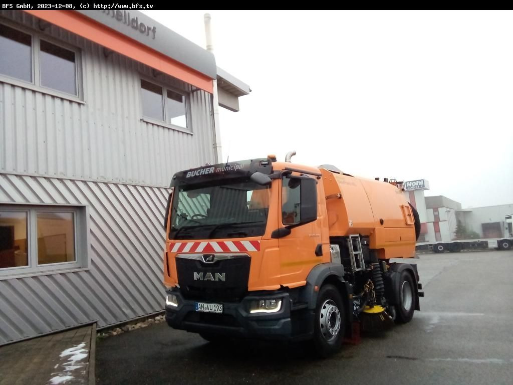 MAN TGM 18.250 4x2 BL Bucher V65_Twin - Kehrmaschine: das Bild 1 MAN TGM 18.250 4x2 BL Bucher V65_Twin - Kehrmaschine: das Bild 1