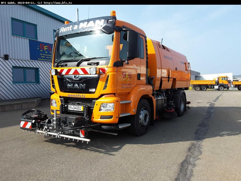 MAN TGS 18.360 4X2 LL Bucher OF 8000 RS beids. WK HD - Kehrmaschine: das Bild 1 MAN TGS 18.360 4X2 LL Bucher OF 8000 RS beids. WK HD - Kehrmaschine: das Bild 1