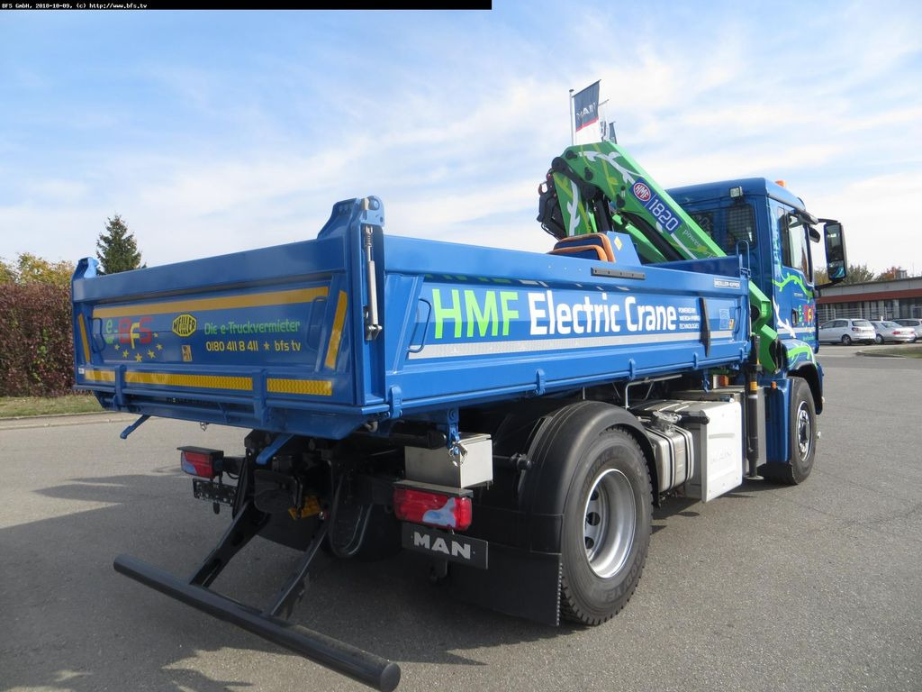 MAN TGS 18.420 4x4H BL HMF,Elektrokran 1820 K4 RC MAN TGS 18.420 4x4H BL HMF,Elektrokran 1820 K4 RC - Kipper: das Bild 2 MAN TGS 18.420 4x4H BL HMF,Elektrokran 1820 K4 RC MAN TGS 18.420 4x4H BL HMF,Elektrokran 1820 K4 RC - Kipper: das Bild 2