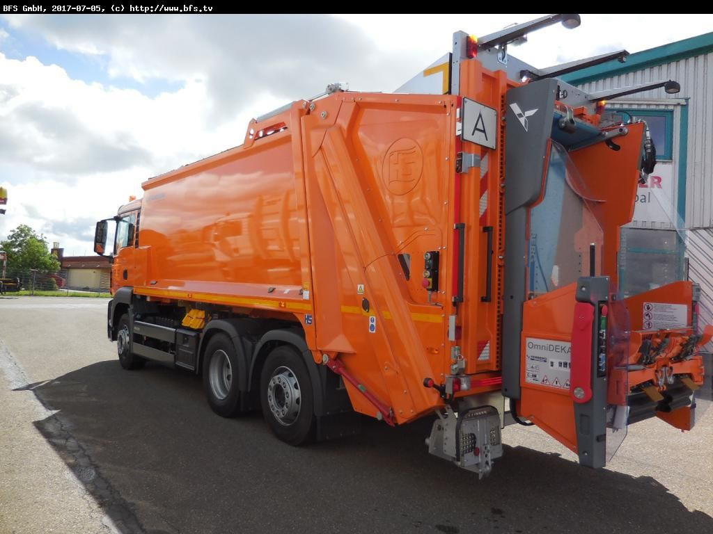 MAN TGS 26.320 6X2-2 BL HS HL Olympus 21W - Omni-DEK - Müllwagen: das Bild 3 MAN TGS 26.320 6X2-2 BL HS HL Olympus 21W - Omni-DEK - Müllwagen: das Bild 3