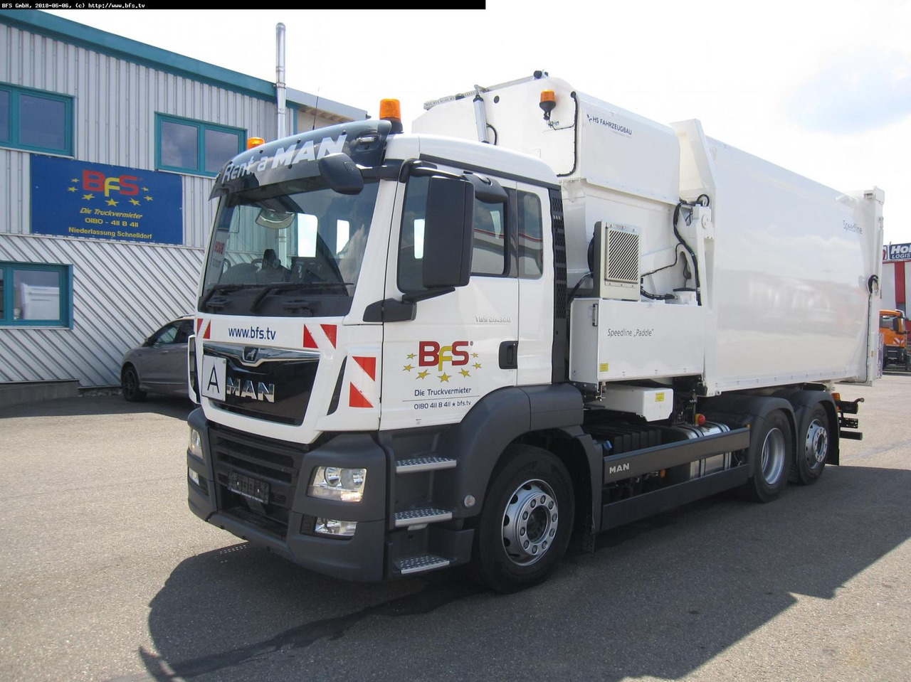 MAN TGS 26.320 6x2-4 LL HS SL Speedline 27 PPK - ViS - Müllwagen: das Bild 1 MAN TGS 26.320 6x2-4 LL HS SL Speedline 27 PPK - ViS - Müllwagen: das Bild 1