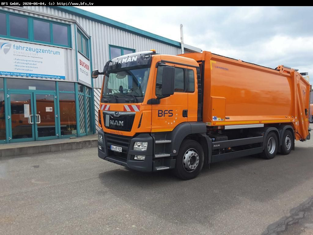 MAN TGS 28.320 6x2-4 BL HS HL Olympus 23 - Omni-DEKA - Müllwagen: das Bild 1 MAN TGS 28.320 6x2-4 BL HS HL Olympus 23 - Omni-DEKA - Müllwagen: das Bild 1