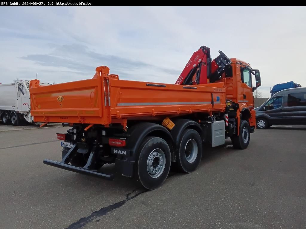 MAN TGS (TG3) 28.510 6x4-4 BL CH WiDi Fassi 15mt - Kipper: das Bild 2 MAN TGS (TG3) 28.510 6x4-4 BL CH WiDi Fassi 15mt - Kipper: das Bild 2