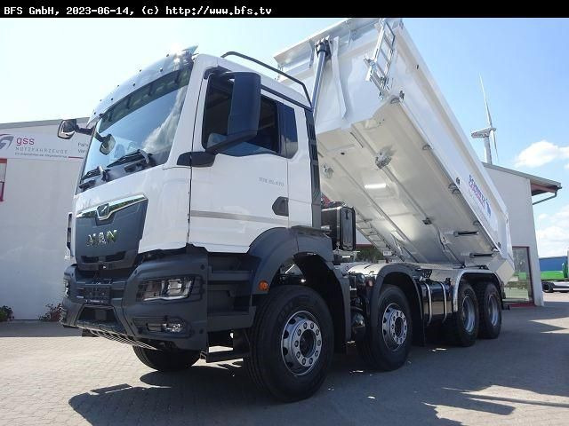MAN TGS (TG3) 35.470 8x4 BB CH Hinterkipper Stahl H - Absetzkipper: das Bild 1 MAN TGS (TG3) 35.470 8x4 BB CH Hinterkipper Stahl H - Absetzkipper: das Bild 1