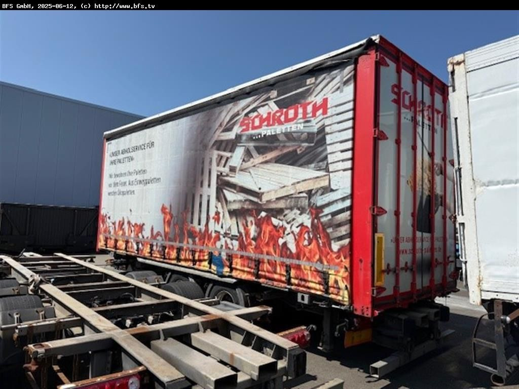 Wecon Anhänger AWZ218 LN BDF mit Staplermitnahme - Planenanhänger: das Bild 2 Wecon Anhänger AWZ218 LN BDF mit Staplermitnahme - Planenanhänger: das Bild 2