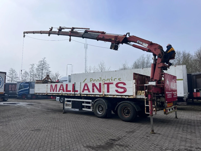 ATM 2 AS + HIAB 300-4 + WINCH - Pritschenauflieger/ Plattformauflieger: das Bild 1 ATM 2 AS + HIAB 300-4 + WINCH - Pritschenauflieger/ Plattformauflieger: das Bild 1