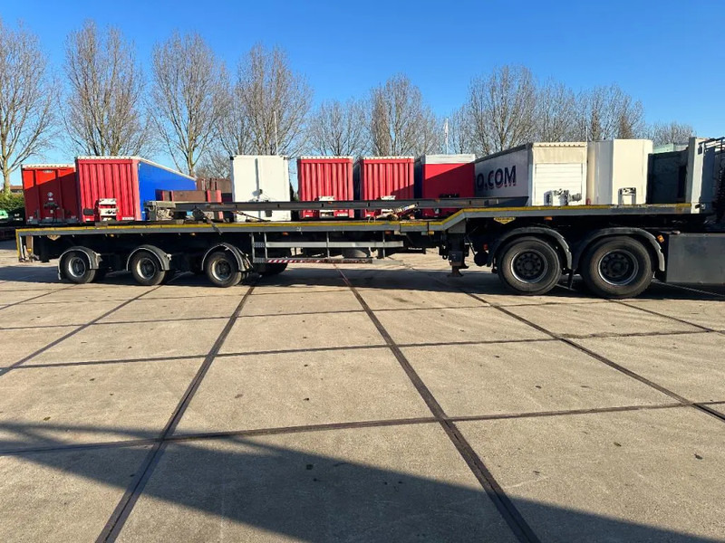 Broshuis 3 X EXTENDABLE TOTALE 42 M + EXTENSION TRACK DEFECTIVE - Tieflader Auflieger: das Bild 1 Broshuis 3 X EXTENDABLE TOTALE 42 M + EXTENSION TRACK DEFECTIVE - Tieflader Auflieger: das Bild 1
