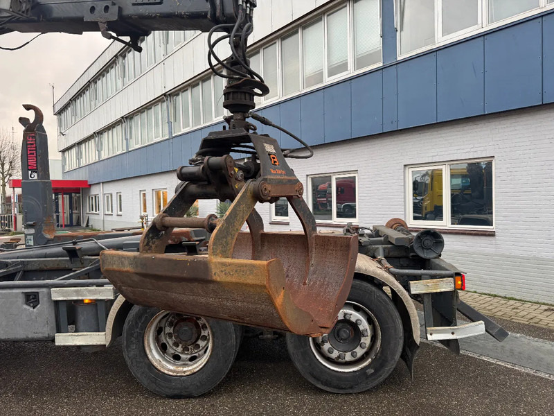 DAF CF 75.310 6X2 EURO 5 HMF 1244 Z2 + REMOTE + HIAB 17T HOOK - Abrollkipper, Autokran: das Bild 4 DAF CF 75.310 6X2 EURO 5 HMF 1244 Z2 + REMOTE + HIAB 17T HOOK - Abrollkipper, Autokran: das Bild 4