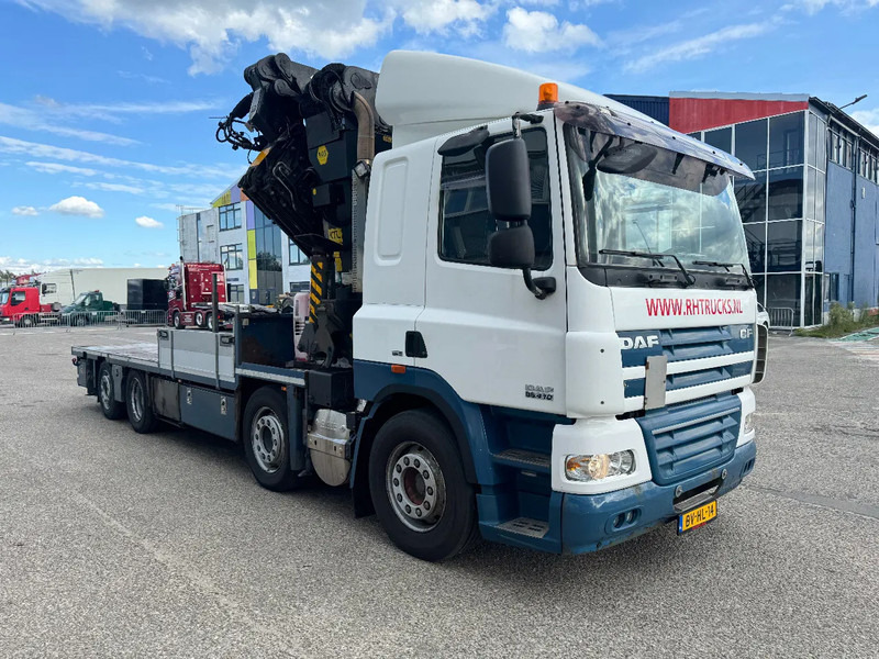 Pritsche LKW, Autokran DAF CF 85.410 8X2 EURO 5 PALFINGER PK60002 + FLY JIB + REMOTE + TWISTLOCKS: das Bild 16