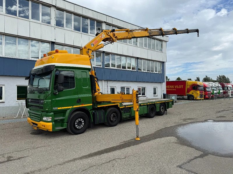 DAF CF 85.410 8X2 HIAB 422EP5 + REMOTE CONTROL - Pritsche LKW, Autokran: das Bild 1 DAF CF 85.410 8X2 HIAB 422EP5 + REMOTE CONTROL - Pritsche LKW, Autokran: das Bild 1