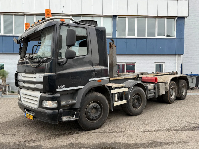 DAF CF 85.460 8X4 EURO 5 - FULL STEEL SUSP. - MANUAL GEAR - BIG AXLES + VDL HOOKLIFT - Abrollkipper: das Bild 1 DAF CF 85.460 8X4 EURO 5 - FULL STEEL SUSP. - MANUAL GEAR - BIG AXLES + VDL HOOKLIFT - Abrollkipper: das Bild 1
