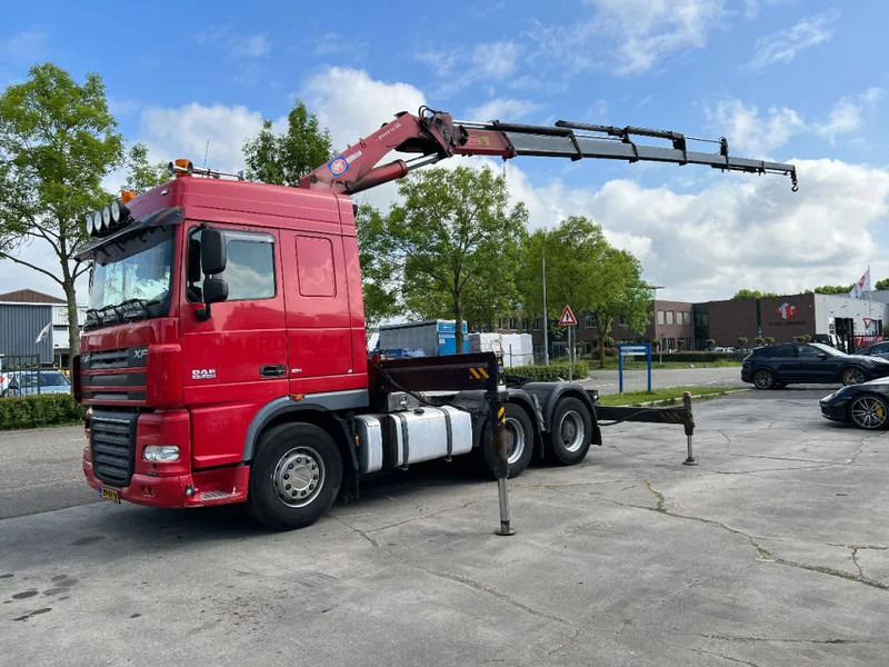 DAF XF 105.460 6X4 EURO 5 + HMF 4220 K6 + REMOTE CONTROL + RETARDER - Autokran: das Bild 3 DAF XF 105.460 6X4 EURO 5 + HMF 4220 K6 + REMOTE CONTROL + RETARDER - Autokran: das Bild 3