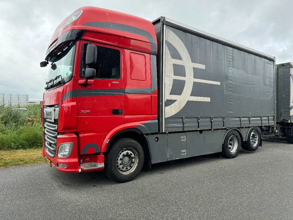 DAF XF 480 6X2 EURO 6 2018AUTOMATIC - Plane LKW: das Bild 1 DAF XF 480 6X2 EURO 6 2018AUTOMATIC - Plane LKW: das Bild 1