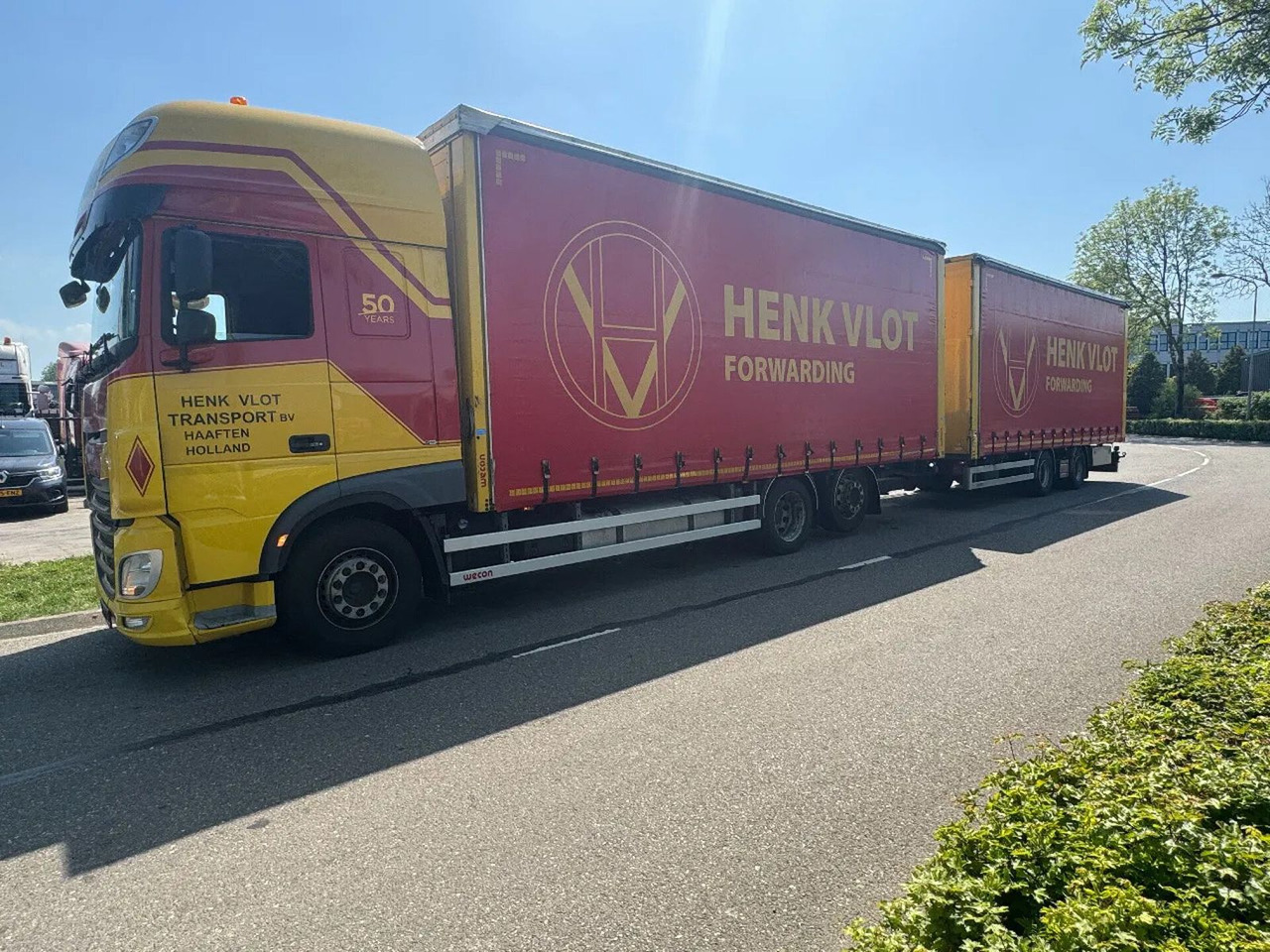DAF XF 480 6X2 JUMBO + WECON HANGER SLIDING ROOF + T - Plane LKW: das Bild 4 DAF XF 480 6X2 JUMBO + WECON HANGER SLIDING ROOF + T - Plane LKW: das Bild 4