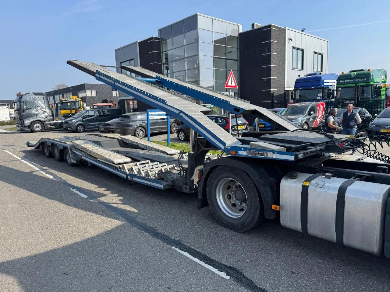 GS Meppel 3 AXLE - TRUCKTRANSPORTER - Autotransporter Auflieger: das Bild 1 GS Meppel 3 AXLE - TRUCKTRANSPORTER - Autotransporter Auflieger: das Bild 1