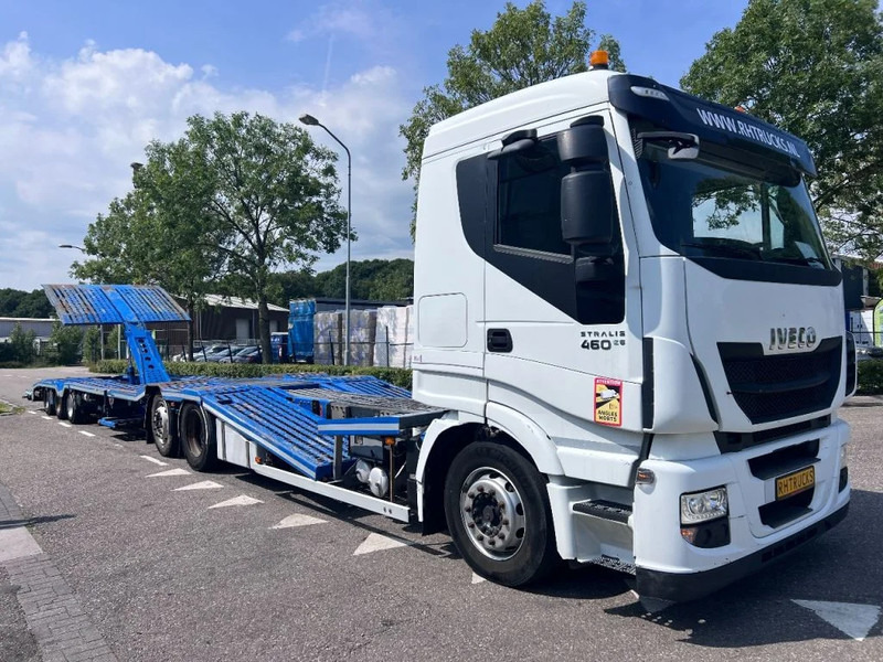 Iveco Stralis 460 6X2 EURO 6 + GS MEPPEL - TRUCK-TRANSPORTER - Autotransporter LKW: das Bild 1 Iveco Stralis 460 6X2 EURO 6 + GS MEPPEL - TRUCK-TRANSPORTER - Autotransporter LKW: das Bild 1