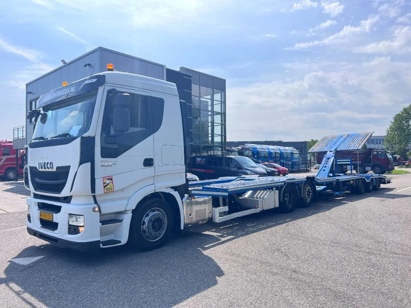 Iveco Stralis 460 6X2 EURO 6 + GS MEPPEL - TRUCK-TRANSPORTER - Autotransporter LKW: das Bild 3 Iveco Stralis 460 6X2 EURO 6 + GS MEPPEL - TRUCK-TRANSPORTER - Autotransporter LKW: das Bild 3