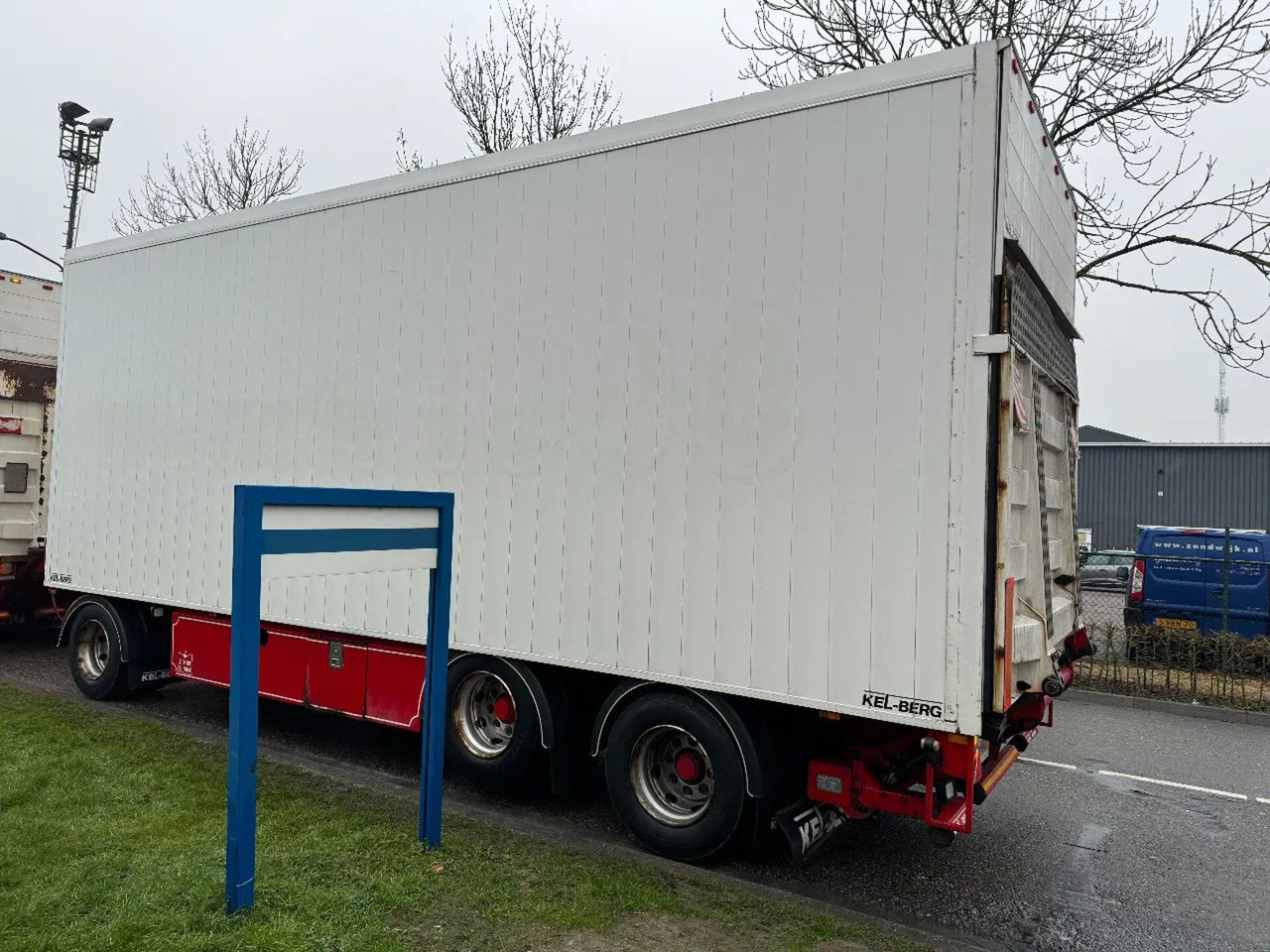 Kel-Berg D24B3 - 3 AXLE BPW + ZEPRO ZHD 250-155 MA - Koffer Anhänger: das Bild 5 Kel-Berg D24B3 - 3 AXLE BPW + ZEPRO ZHD 250-155 MA - Koffer Anhänger: das Bild 5