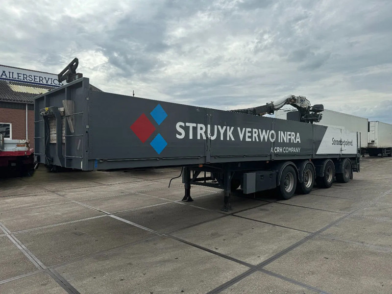 Kwb 2 LIFT + 2 STUURASSEN KENNIS 14000-2 R HYDRAULISCHE - Pritschenauflieger/ Plattformauflieger: das Bild 1 Kwb 2 LIFT + 2 STUURASSEN KENNIS 14000-2 R HYDRAULISCHE - Pritschenauflieger/ Plattformauflieger: das Bild 1