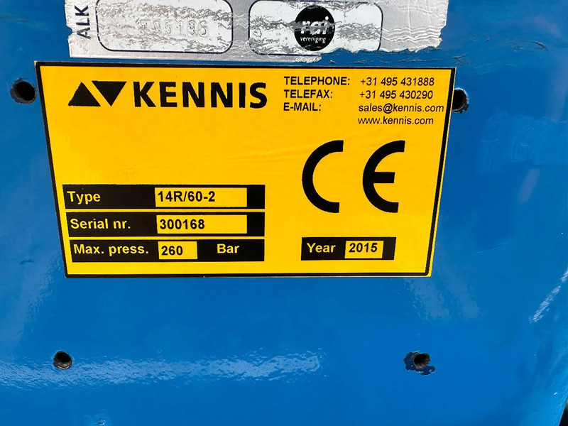 Kwb KENNIS R14/60-2 2015 LIFT EN STUURASSEN - Pritschenauflieger/ Plattformauflieger: das Bild 4 Kwb KENNIS R14/60-2 2015 LIFT EN STUURASSEN - Pritschenauflieger/ Plattformauflieger: das Bild 4