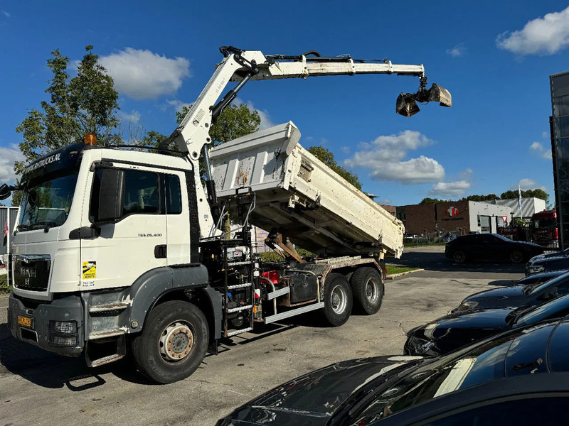 MAN TGS 26.400 6X4 HIAB 166D + REMOTE CONTROL + 2 WAYS KIPPER TÜV TILL 07-2025 - Autokran: das Bild 3 MAN TGS 26.400 6X4 HIAB 166D + REMOTE CONTROL + 2 WAYS KIPPER TÜV TILL 07-2025 - Autokran: das Bild 3