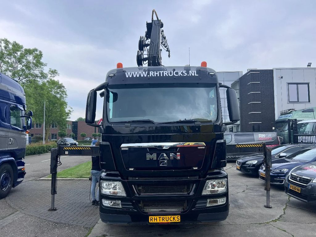 MAN TGS 35.440 8X2-4 + HIAB 220C-5 REMOTE + CABLE LI - Abrollkipper: das Bild 2 MAN TGS 35.440 8X2-4 + HIAB 220C-5 REMOTE + CABLE LI - Abrollkipper: das Bild 2