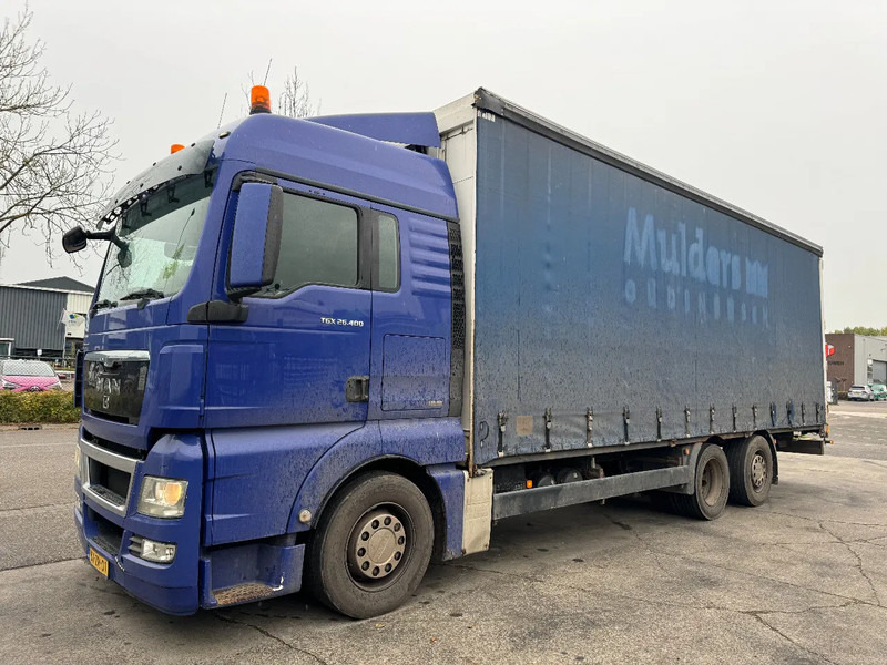 MAN TGX 26.400 6X2 - EURO 4 + LIFT + STEERING AXLE + TÜV 10-2025 - Plane LKW: das Bild 1 MAN TGX 26.400 6X2 - EURO 4 + LIFT + STEERING AXLE + TÜV 10-2025 - Plane LKW: das Bild 1