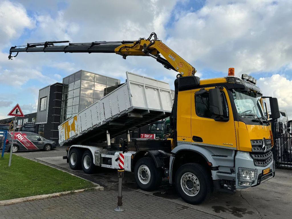 Mercedes-Benz Actros 4448 - 8X4 + EURO 6 + FASSI F315 + REMOTE - Pritsche LKW, Autokran: das Bild 2 Mercedes-Benz Actros 4448 - 8X4 + EURO 6 + FASSI F315 + REMOTE - Pritsche LKW, Autokran: das Bild 2