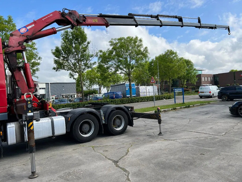 DAF XF 105.460 6X4 EURO 5 + HMF 4220 K6 + REMOTE CONTROL + RETARDER - Sattelzugmaschine: das Bild 2 DAF XF 105.460 6X4 EURO 5 + HMF 4220 K6 + REMOTE CONTROL + RETARDER - Sattelzugmaschine: das Bild 2