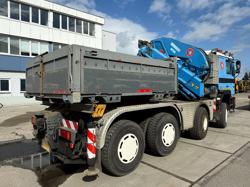 Sattelzugmaschine MAN 33.463 33-463 8x4 met 62 effer kraan 6x uitschuifbaar: das Bild 9