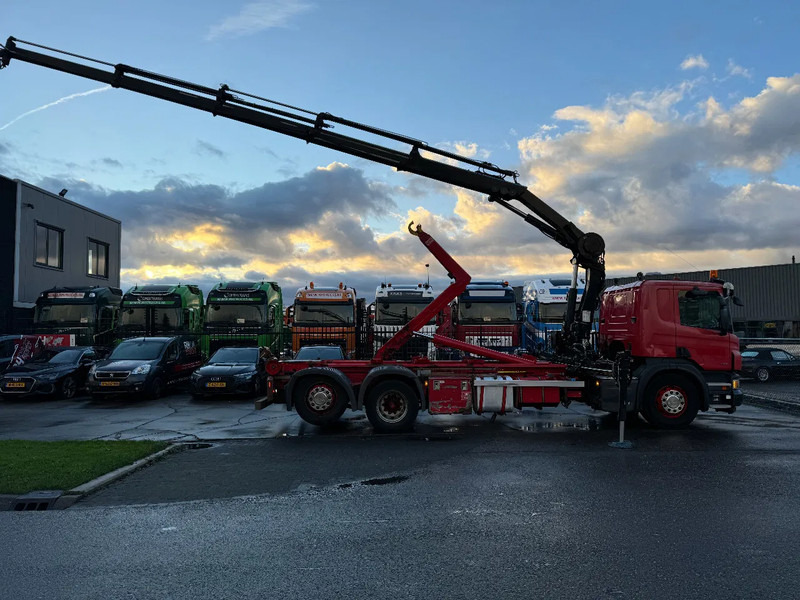 Scania P320 6X2 - EURO 6 + HIAB XS 144 HIPRO + REMOTE + HIAB HOOK + RETARDER - Abrollkipper, Autokran: das Bild 5 Scania P320 6X2 - EURO 6 + HIAB XS 144 HIPRO + REMOTE + HIAB HOOK + RETARDER - Abrollkipper, Autokran: das Bild 5