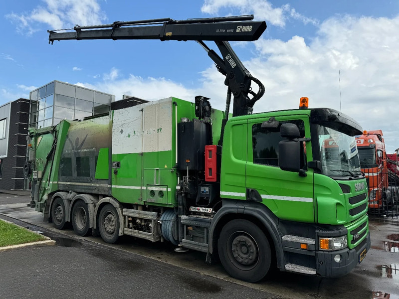 Scania P360 8X2 - HIAB 211BW-3 + FAUN VARIOPRESS - ONLY 198.135 KM - Müllwagen: das Bild 2 Scania P360 8X2 - HIAB 211BW-3 + FAUN VARIOPRESS - ONLY 198.135 KM - Müllwagen: das Bild 2