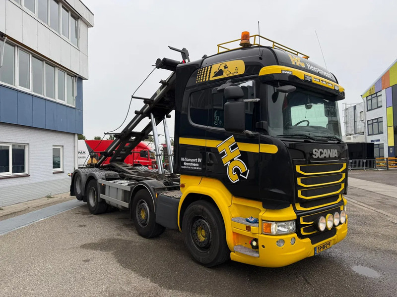 Scania R490 8X2 EURO 6 + H.T.S. 30 TON CABLELIFT - Seil Abrollkipper: das Bild 3 Scania R490 8X2 EURO 6 + H.T.S. 30 TON CABLELIFT - Seil Abrollkipper: das Bild 3