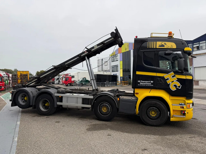 Scania R490 8X2 EURO 6 + H.T.S. 30 TON CABLELIFT - Seil Abrollkipper: das Bild 4 Scania R490 8X2 EURO 6 + H.T.S. 30 TON CABLELIFT - Seil Abrollkipper: das Bild 4