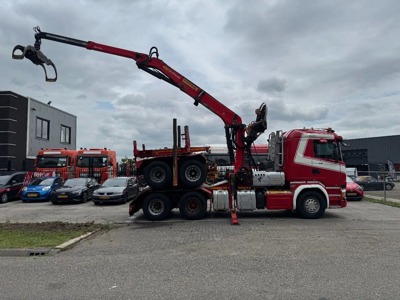 Scania R580 6X4 EPSILON S270L88 2 AXLE HANGER - Holztransporter: das Bild 2 Scania R580 6X4 EPSILON S270L88 2 AXLE HANGER - Holztransporter: das Bild 2