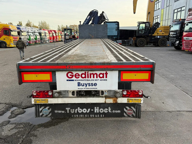 TURBO'S HOET 3 AXLE + AMCO-VEBA V929 6S CRANE + REMOTE - Pritschenauflieger/ Plattformauflieger: das Bild 4 TURBO'S HOET 3 AXLE + AMCO-VEBA V929 6S CRANE + REMOTE - Pritschenauflieger/ Plattformauflieger: das Bild 4