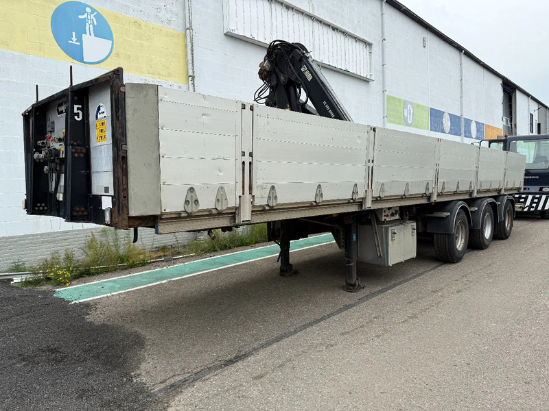 Van Hool VHLO-205 AN, HIAB 099E-1HIPRO - Pritschenauflieger/ Plattformauflieger: das Bild 1 Van Hool VHLO-205 AN, HIAB 099E-1HIPRO - Pritschenauflieger/ Plattformauflieger: das Bild 1