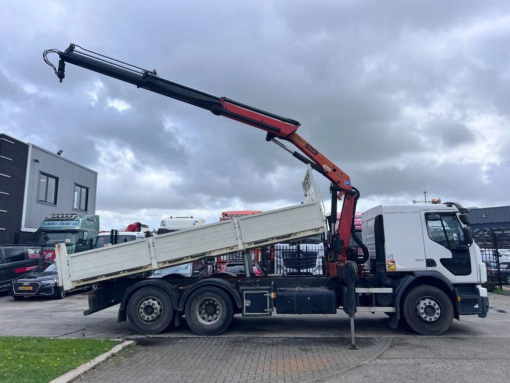 Volvo FE 320 6X2 KIPPER + PALFINGER PK12502 + REMOTE + - Kipper, Autokran: das Bild 1 Volvo FE 320 6X2 KIPPER + PALFINGER PK12502 + REMOTE + - Kipper, Autokran: das Bild 1