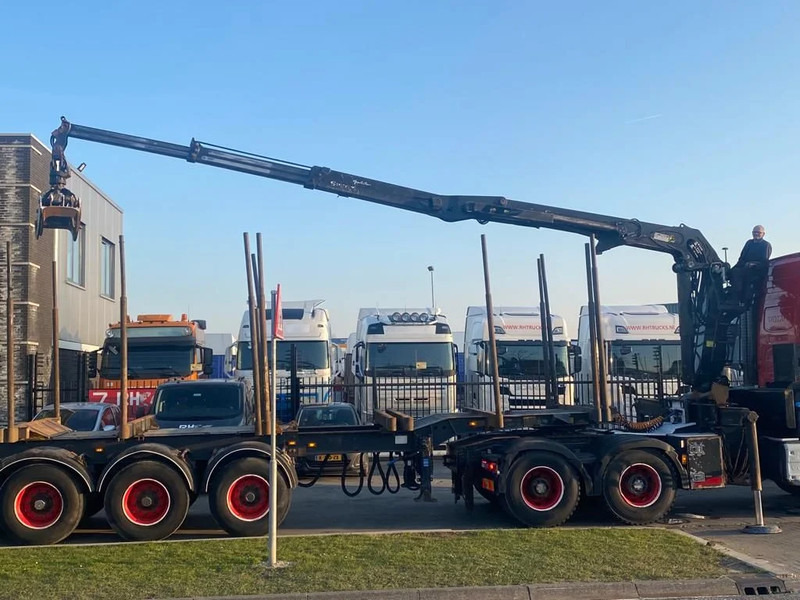 Volvo FH 540 6X4 EURO 6 + EPSILON S260Z96 + TRAILER 4 AXLE DOLL - Holztransporter, Autokran: das Bild 5 Volvo FH 540 6X4 EURO 6 + EPSILON S260Z96 + TRAILER 4 AXLE DOLL - Holztransporter, Autokran: das Bild 5