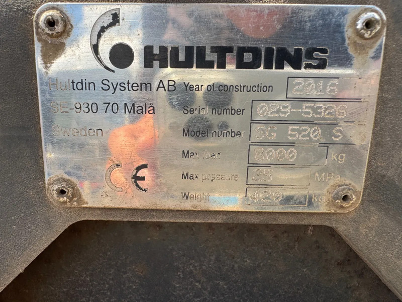 Pritsche LKW, Autokran Volvo FMX 460 10X4 HIAB J2640ZT + HULTDINS GRIJPER HUB REDUCTION: das Bild 12