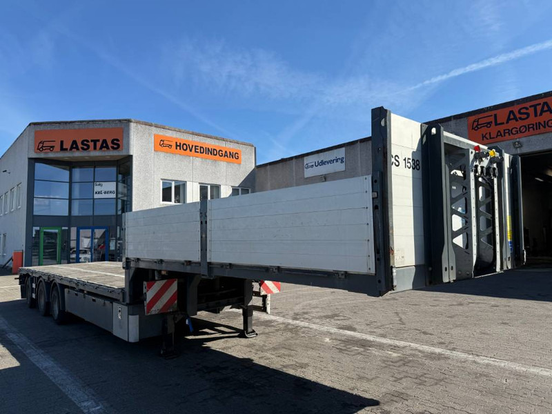 Brdr Platz 3-axle Stepdeck/Tiefbettauflieger/Nedby - Tieflader Auflieger: das Bild 1 Brdr Platz 3-axle Stepdeck/Tiefbettauflieger/Nedby - Tieflader Auflieger: das Bild 1