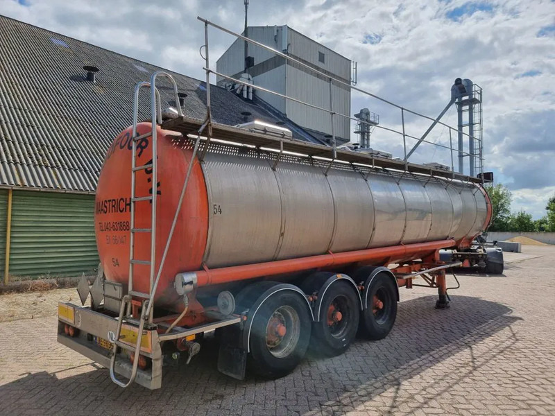 Tankauflieger Burg Chemical - INOX - RVS - 31 m3 - 3 Comp.: das Bild 6